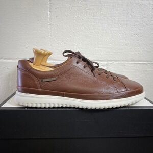 MEPHISTO Thomas Air Jet Brown Leather Comfort Sneaker Shoes Men's 10 US/9.5 EU